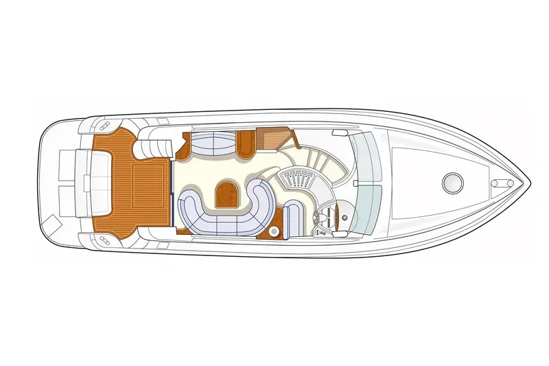 Azimut46 yacht layout1