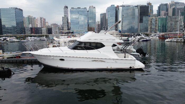 Silverton 36 drone image