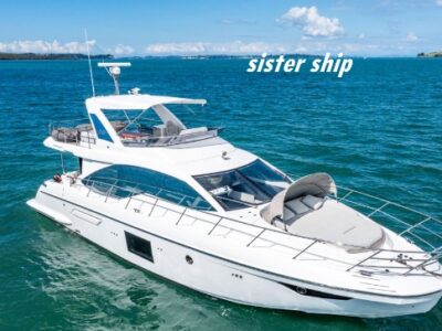 Azimut 55 flybridge motor yacht