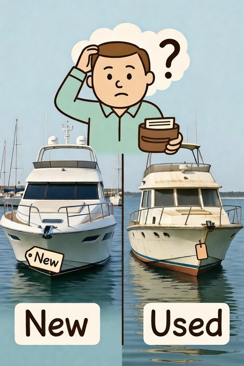 Is It Better to Buy a Used Boat or a New Boat?